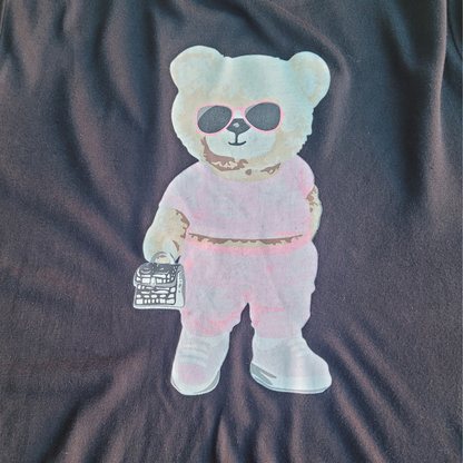 Global Love Teddy 3/4 Sleeve Top