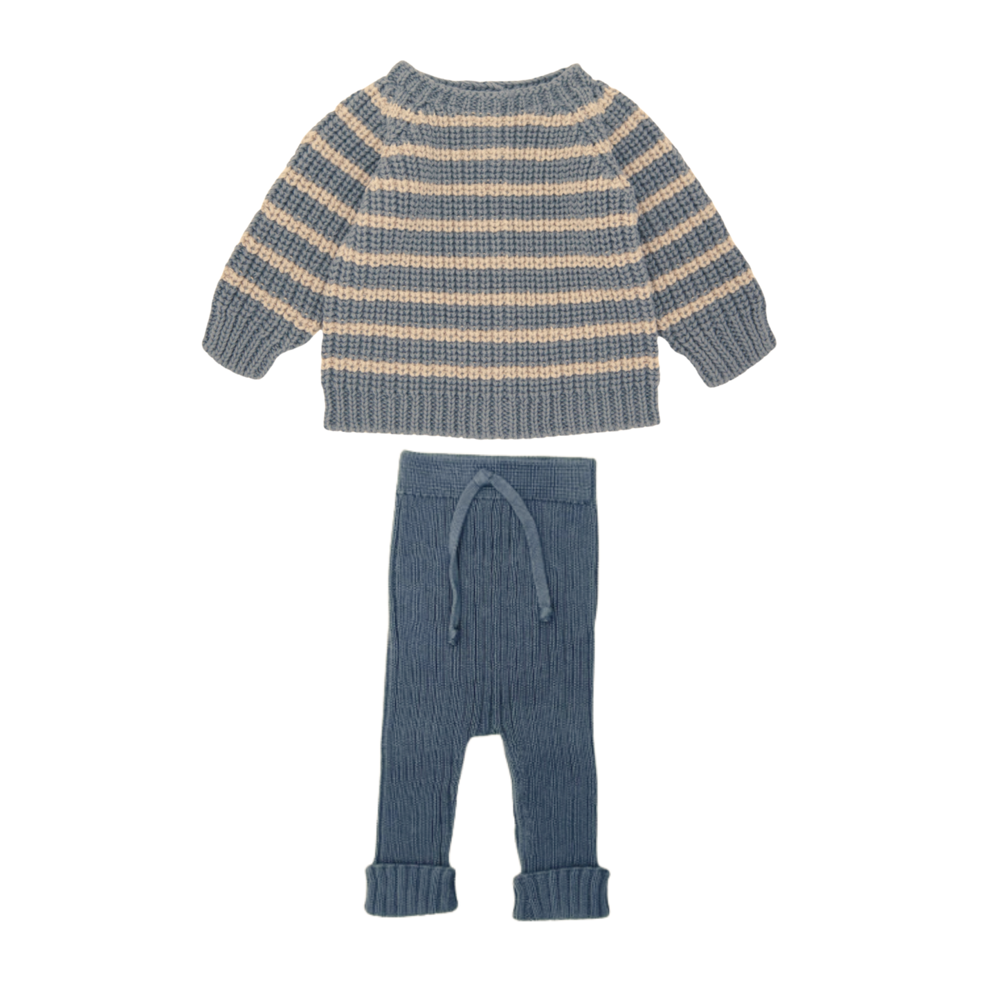 Li & Me  Knit Stripe Sweater Set
