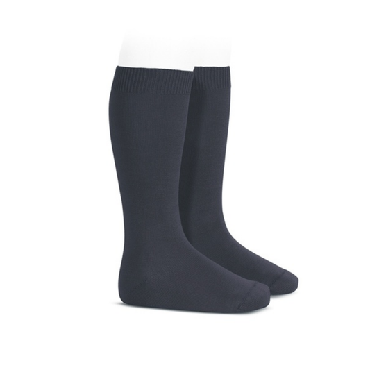 Condor 257 Carbon Flat Cotton Knee Socks