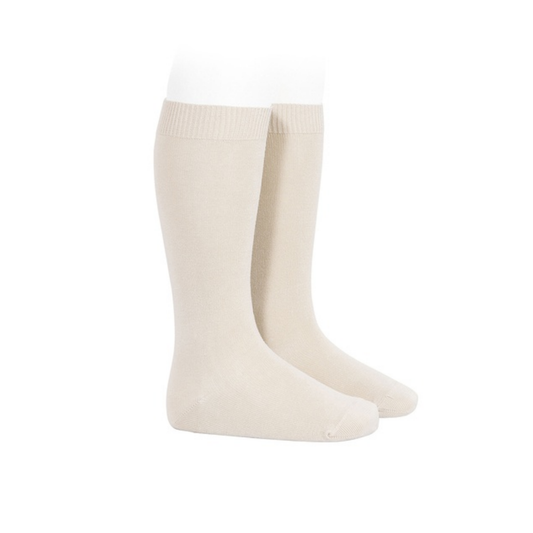 Condor 304 Linen Flat Cotton Knee Socks