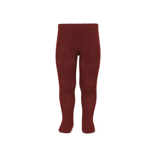 Condor Ribbed Cotton Tights