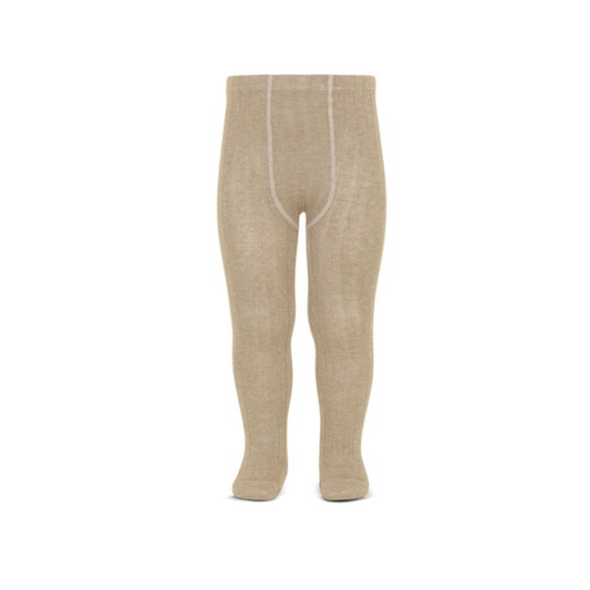 Condor 316 Nougat Ribbed Cotton Tights