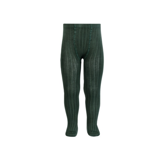Condor Ribbed Cotton Tights