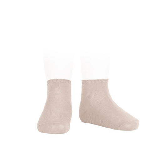 Condor 674 Nude Stretch Cotton Anklets