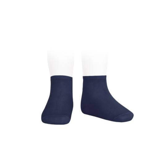 Condor 480 Navy Stretch Cotton Anklets