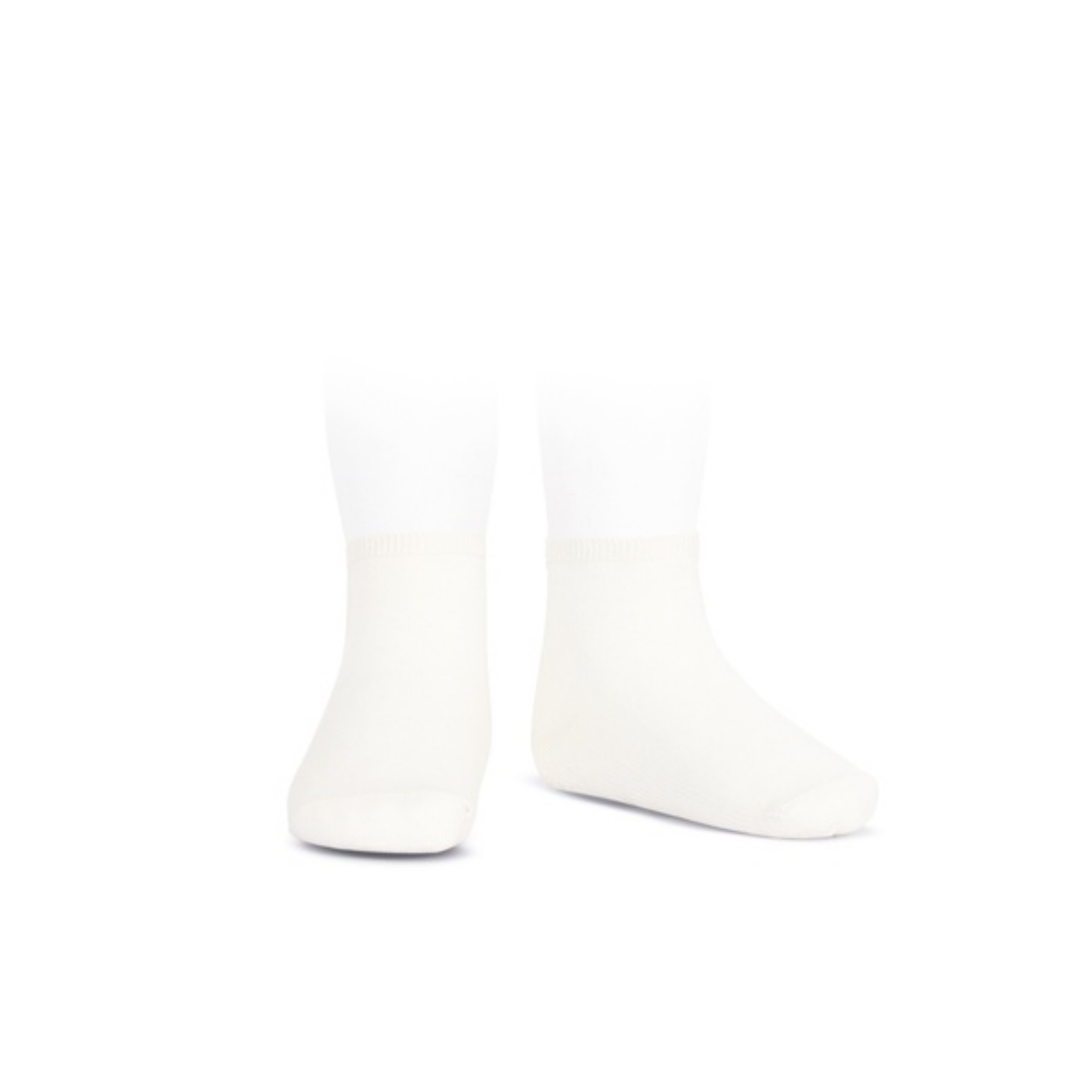 Condor 202 Ivory Stretch Cotton Anklets