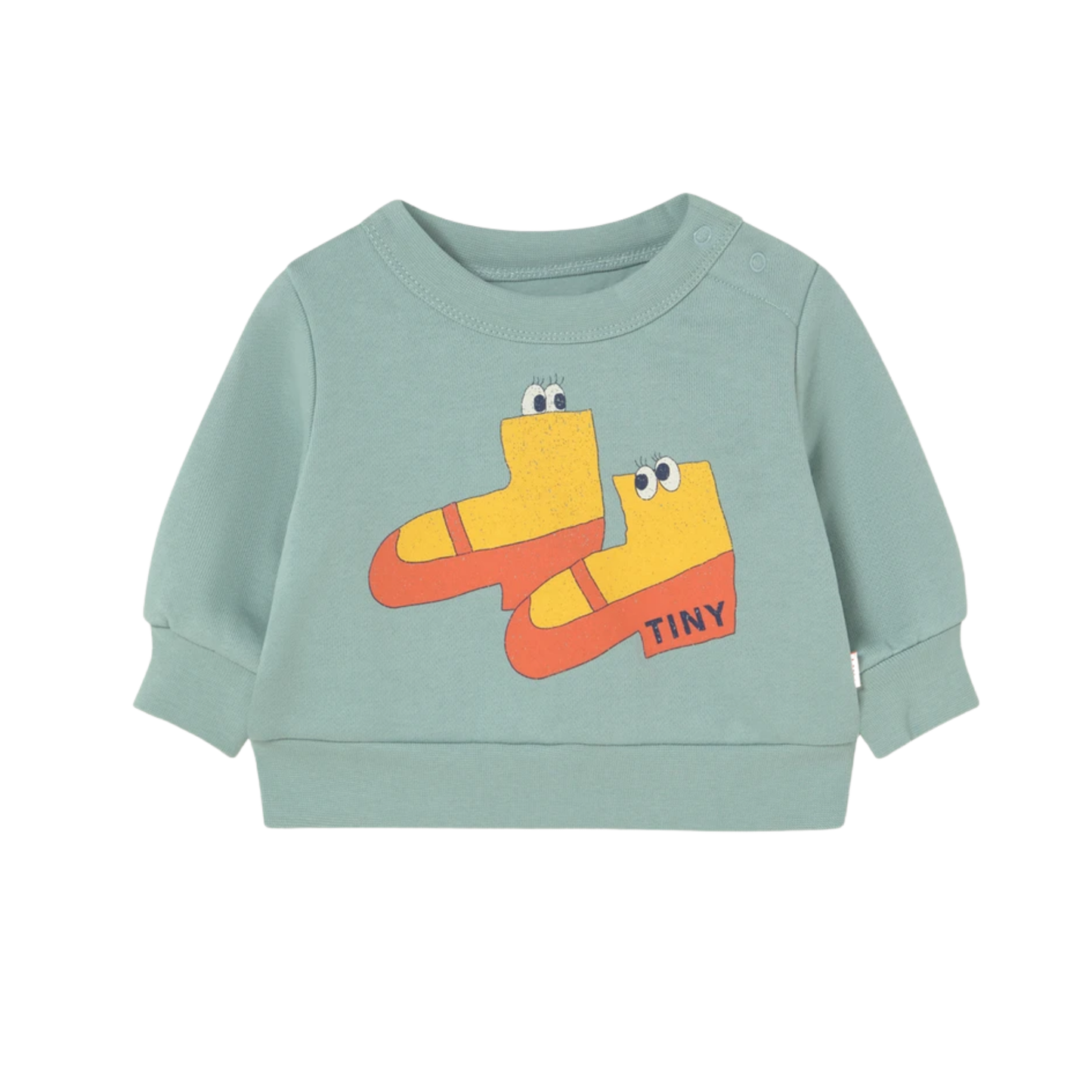 Tinycottons Walk Graphic Baby Sweatshirt