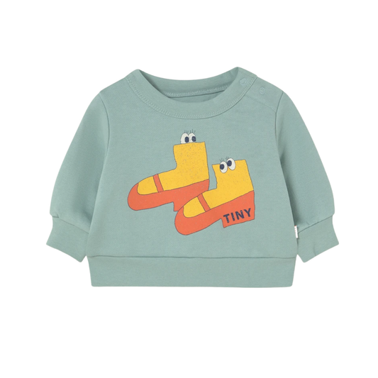 Tinycottons Walk Graphic Baby Sweatshirt