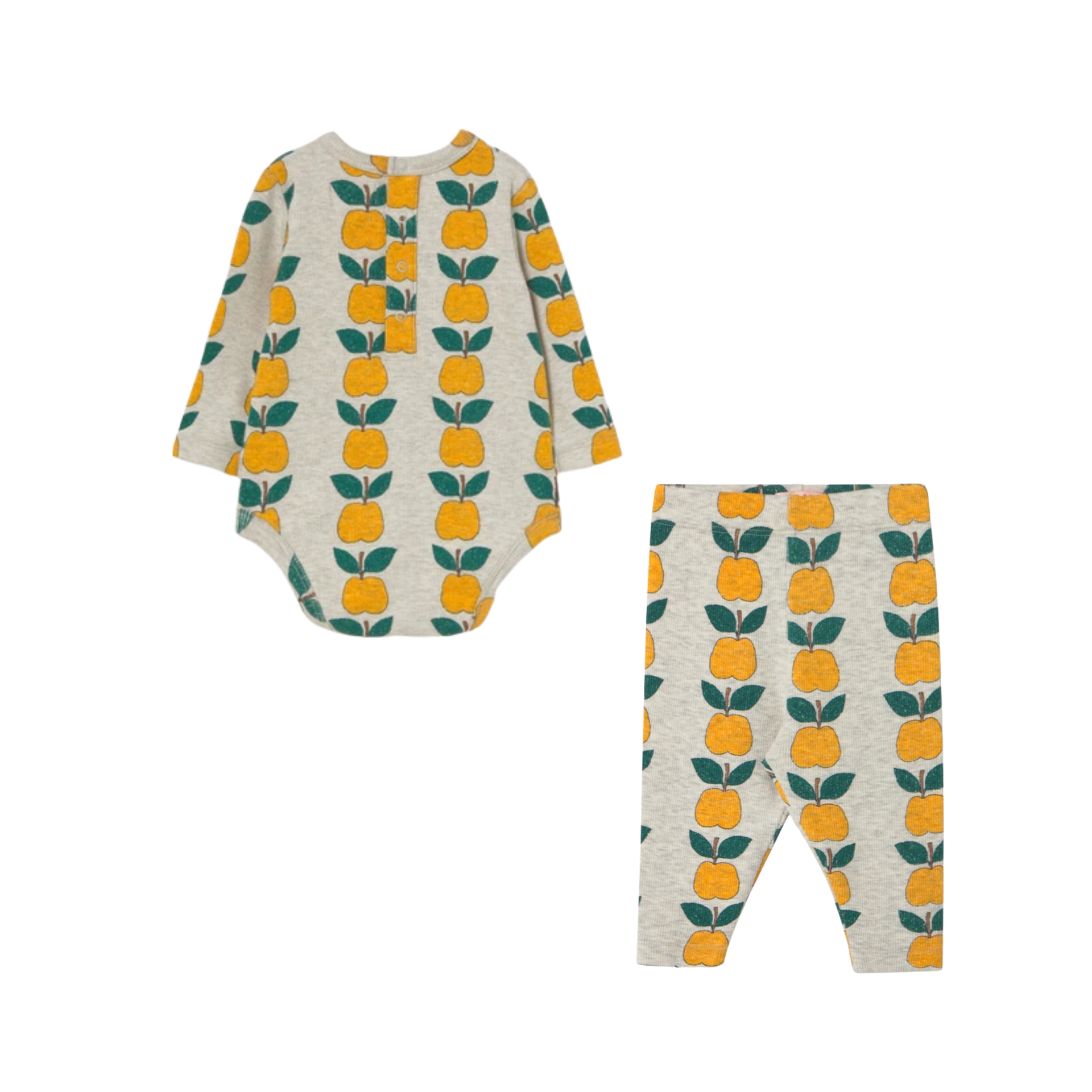 Tinycottons Apples Rib Body Sets – Tiptoe Boutique