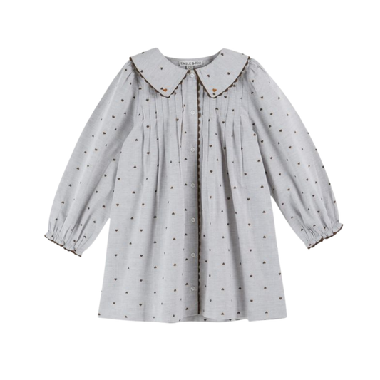 Emile et Ida  Jacquard Heart Dress