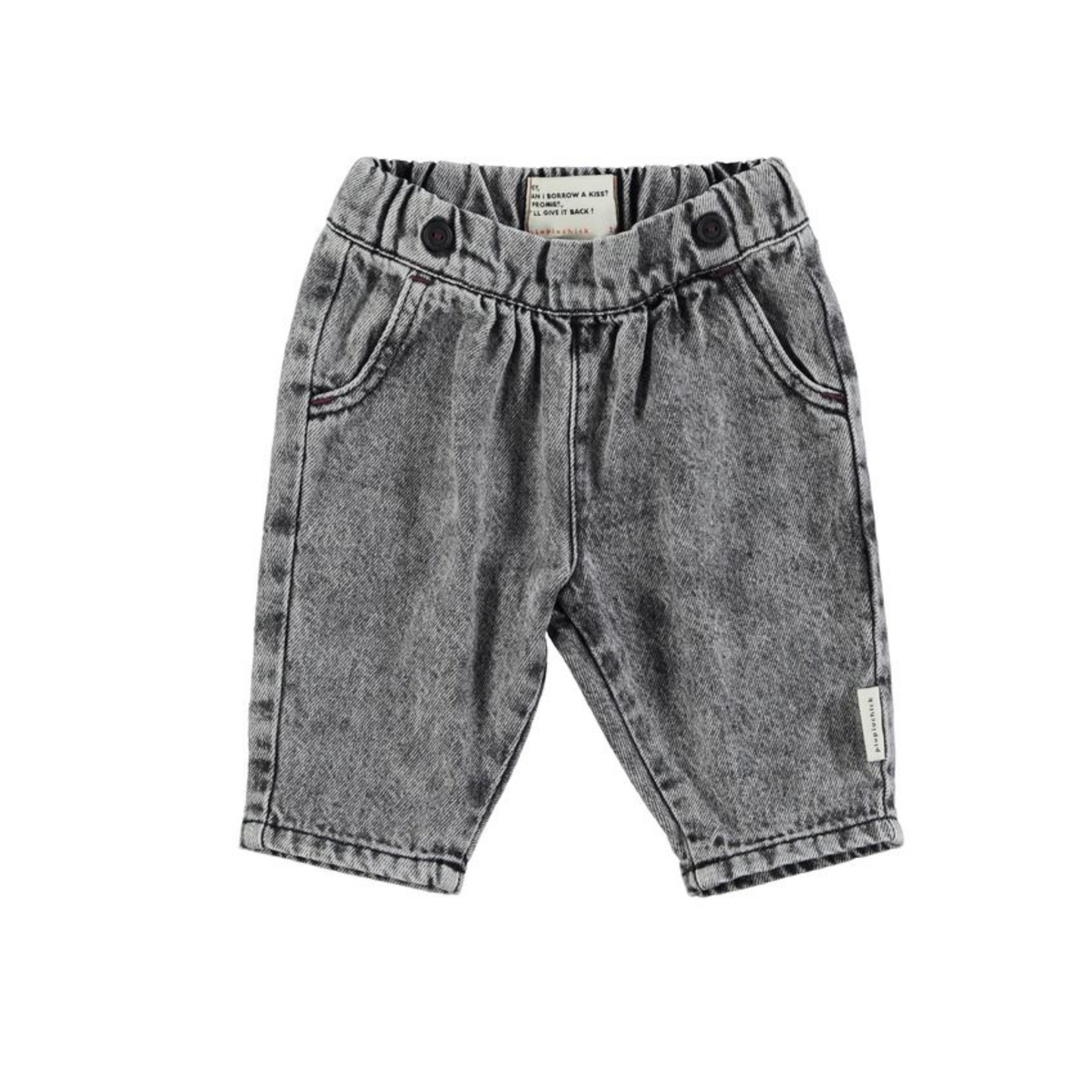 Piupiuchick Washed Denim Pants