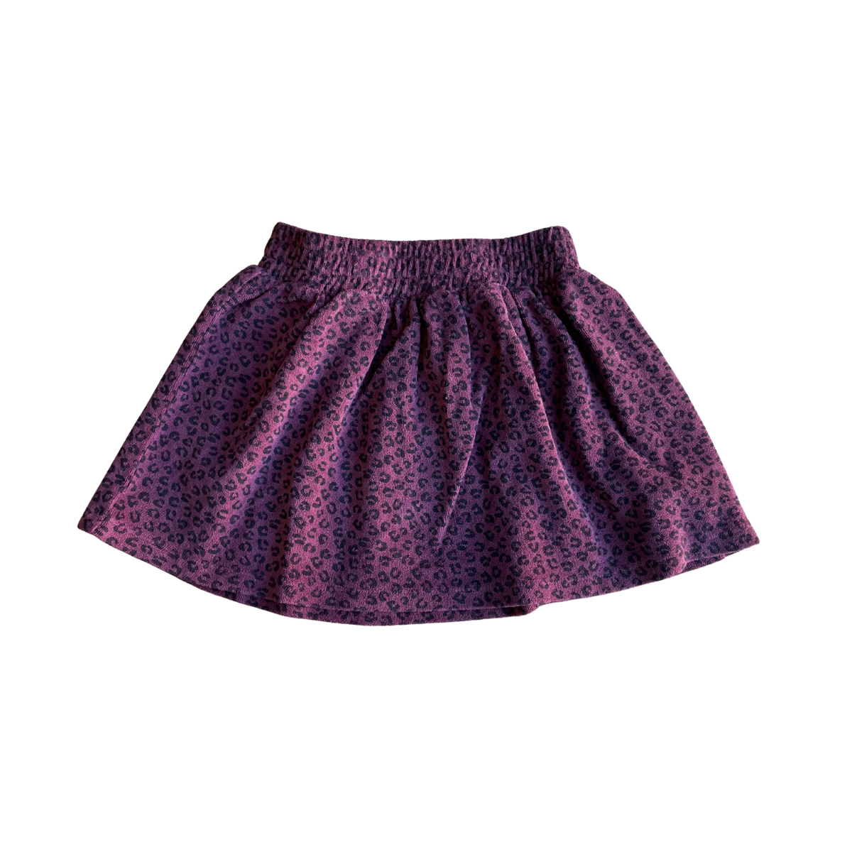 Piupiuchick Animal Print Short Skirt
