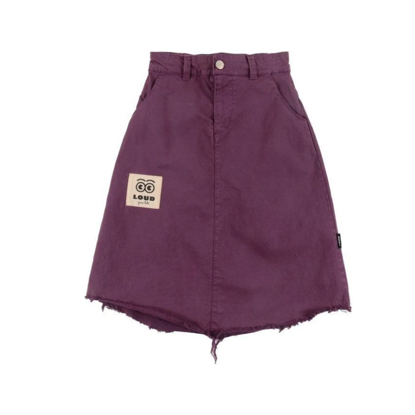 Loud Loud Square Patch Skirt