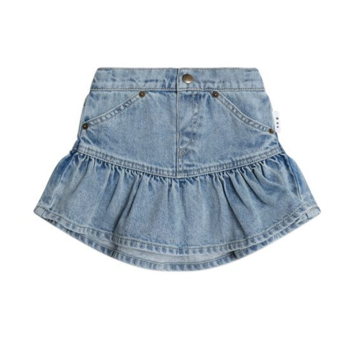 Huxbaby Dreamy Denim Frilly Skirt