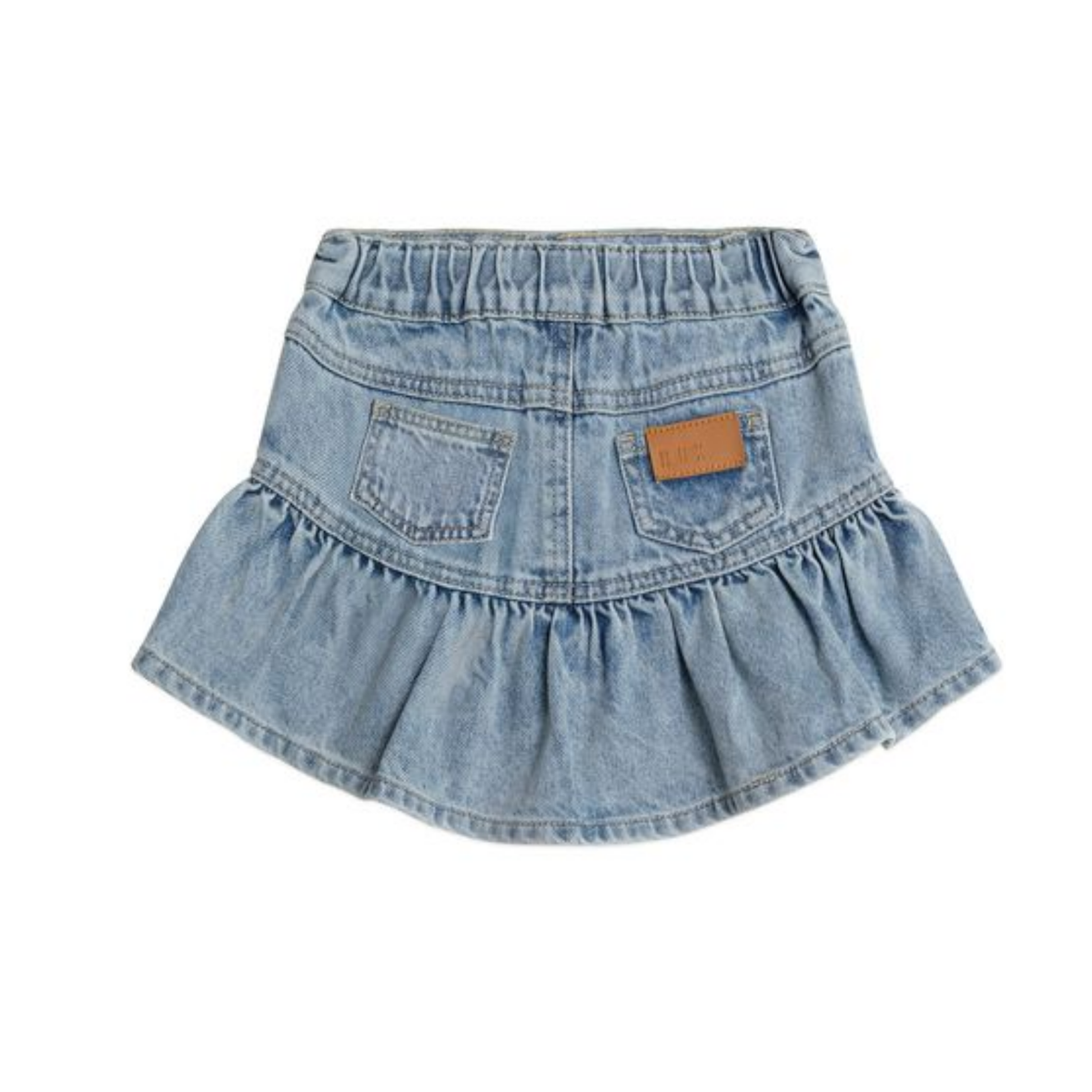 Huxbaby Dreamy Denim Frilly Skirt