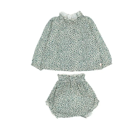 Buho Speckle Blouse Set