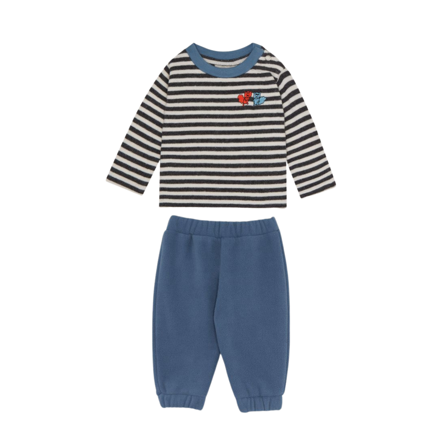 The Campamento Bicolor Stripes Baby Set