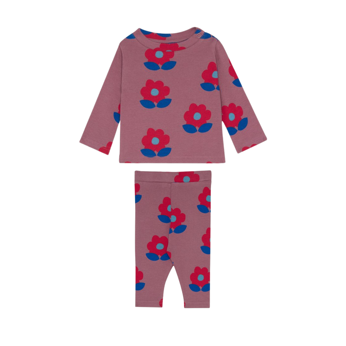 The Campamento Big Flowers Baby Set