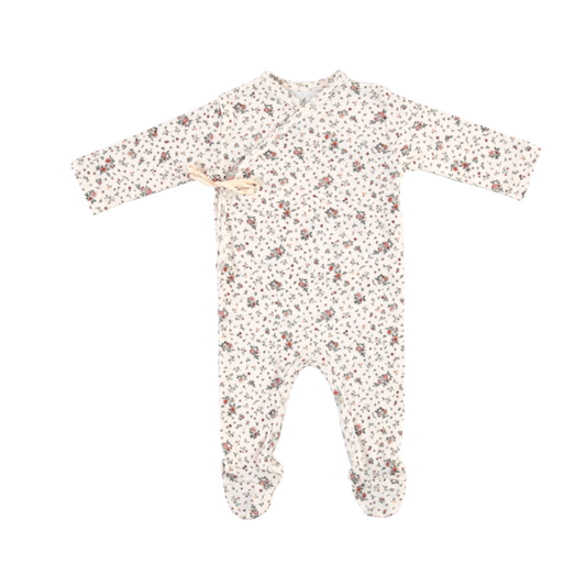 Bebe Organic Blanca Footie