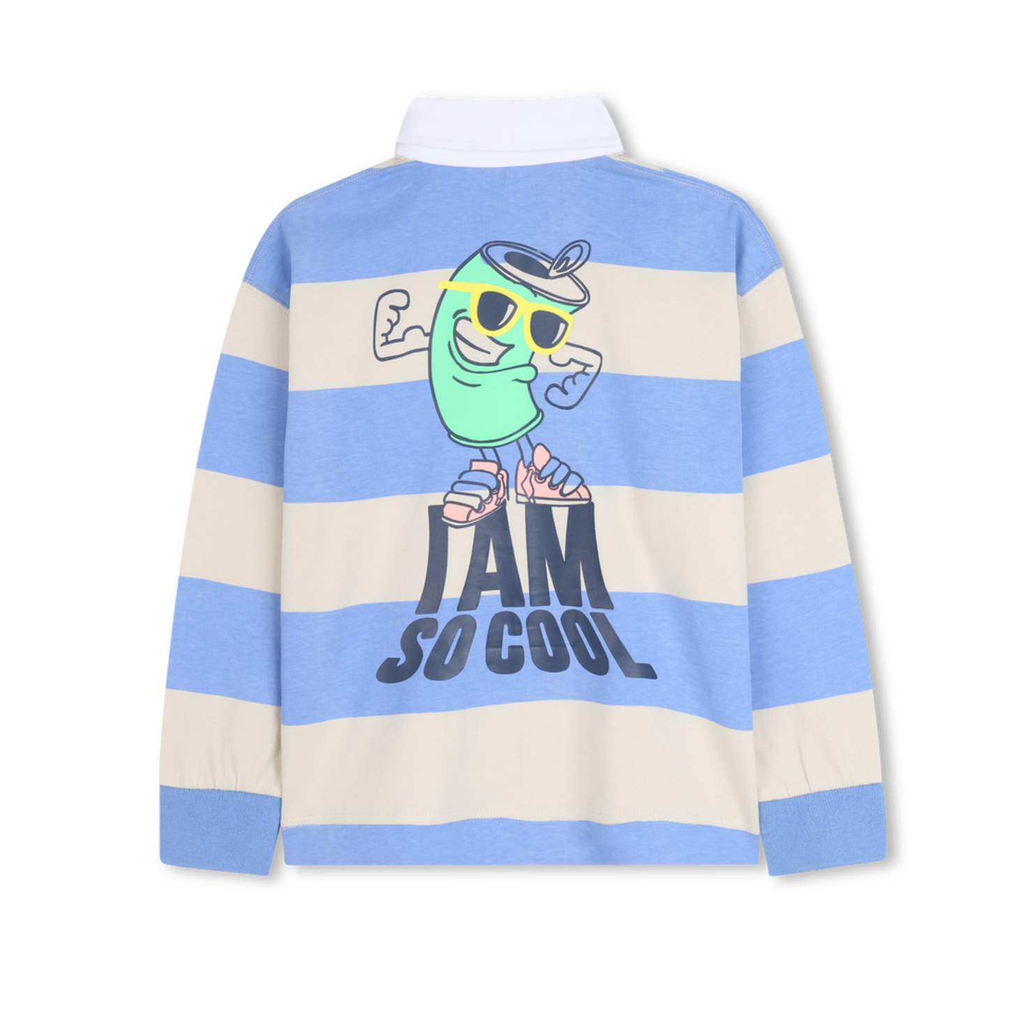 Billieblush Boys I Am So Cool Long Sleeve Polo Shirt