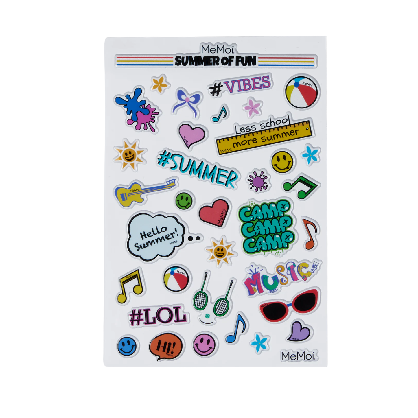 Memoi MeMoi Puffy Stickers-3