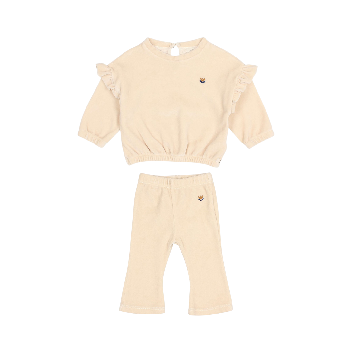 Buho Bb Velvet Sweatshirt Set