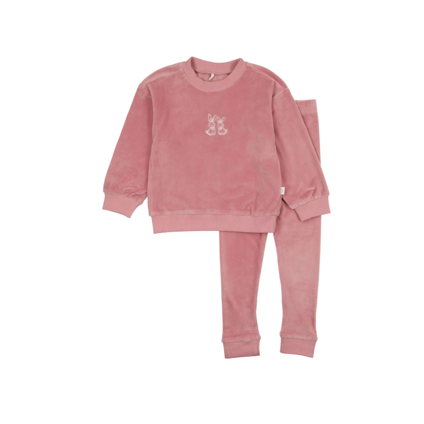 Pouf Velour Bunny Pajama