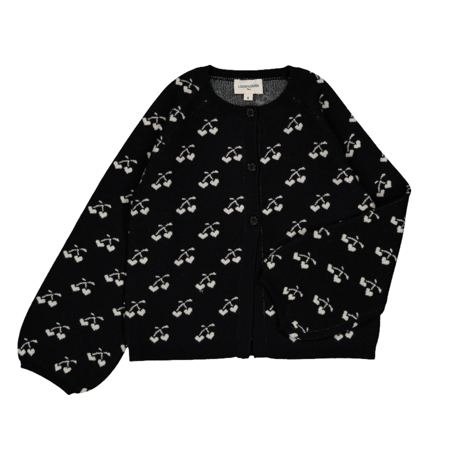Louis & Louise Gulsah Wool Cherry Cardigan