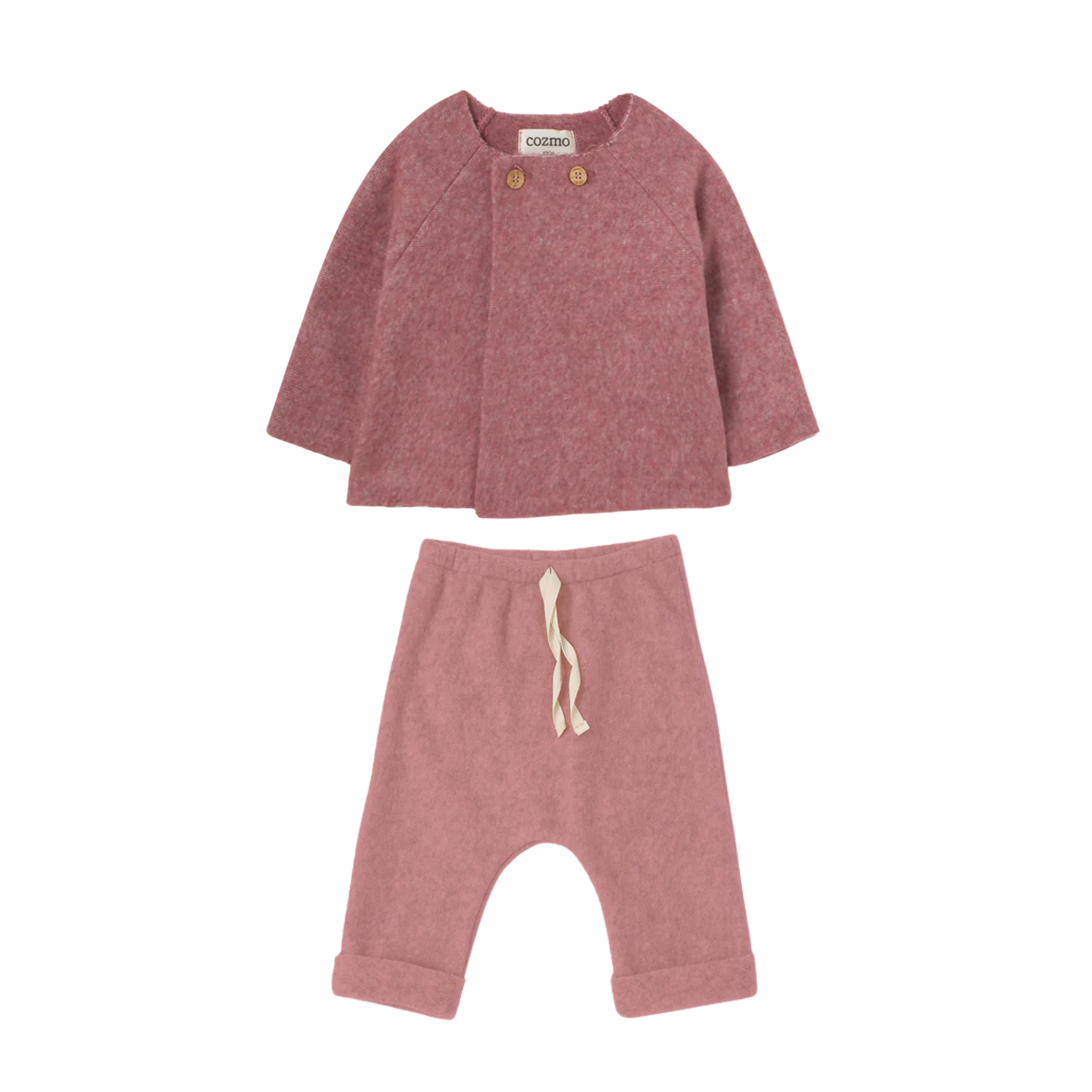 Cozmo Soft Mélange Bamboo Sweatshirt Set