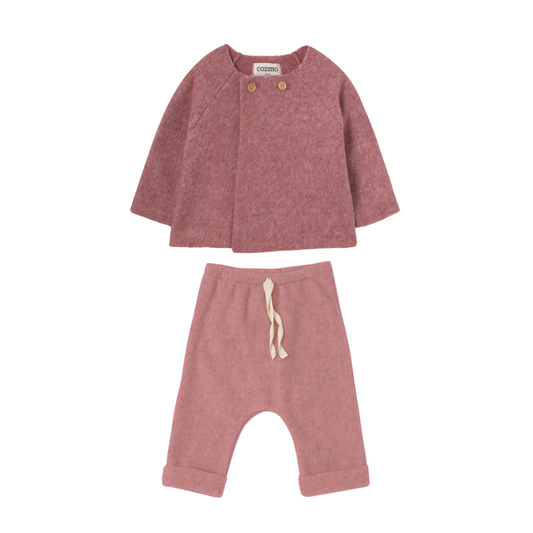 Cozmo Soft Mélange Bamboo Sweatshirt Set