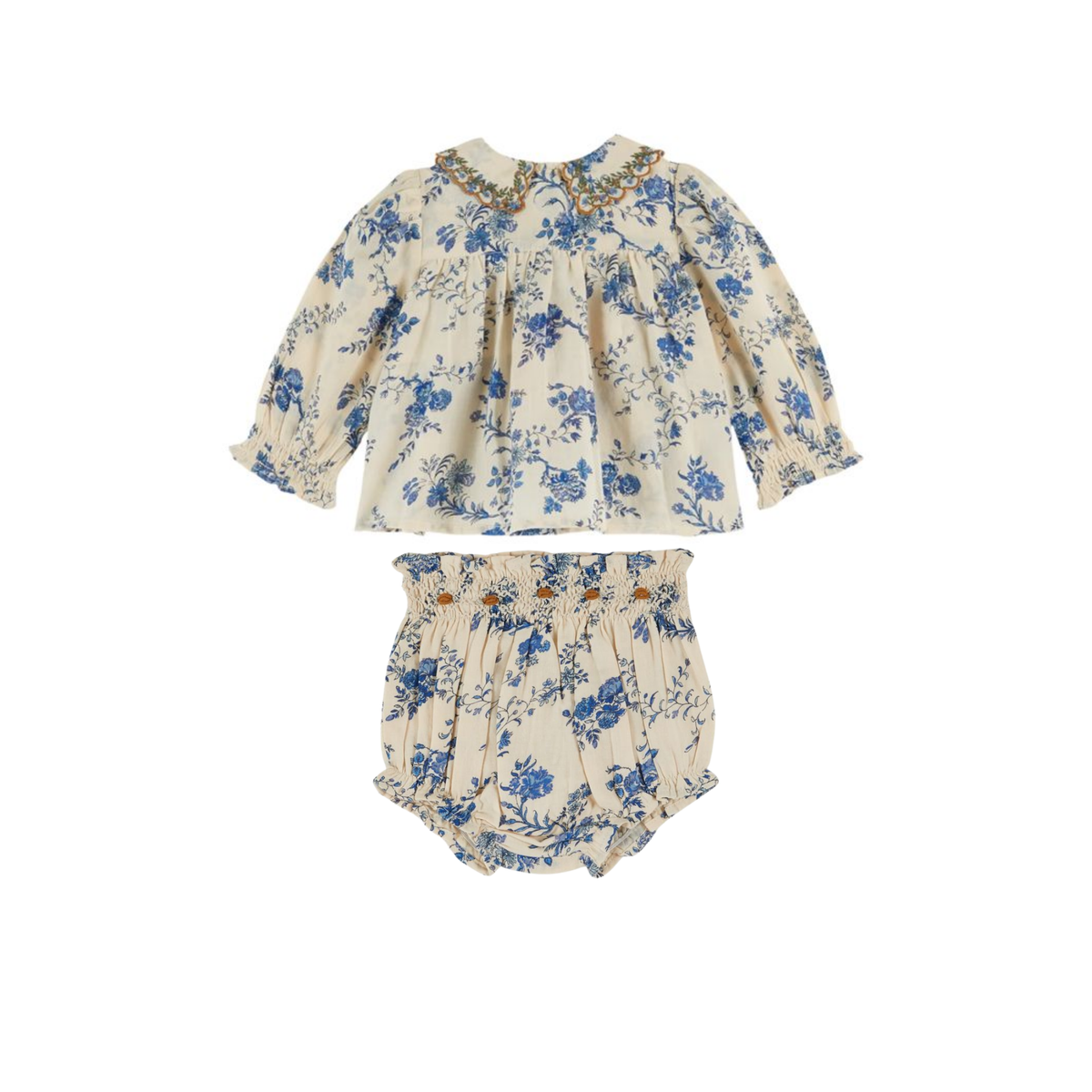 Emile et Ida Smockee  Brode Set