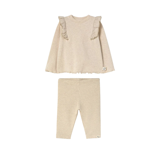 Cozmo Soft Cotton Rib Sweater Set