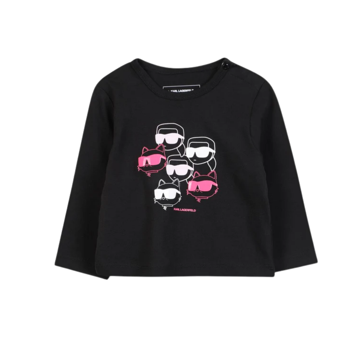 Karl Lagerfeld Graphic Long Sleeve T-Shirt