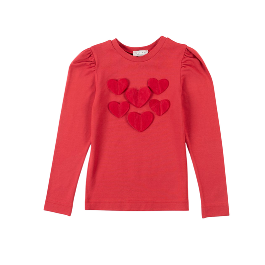 Yell-Oh Cotton Heart Top