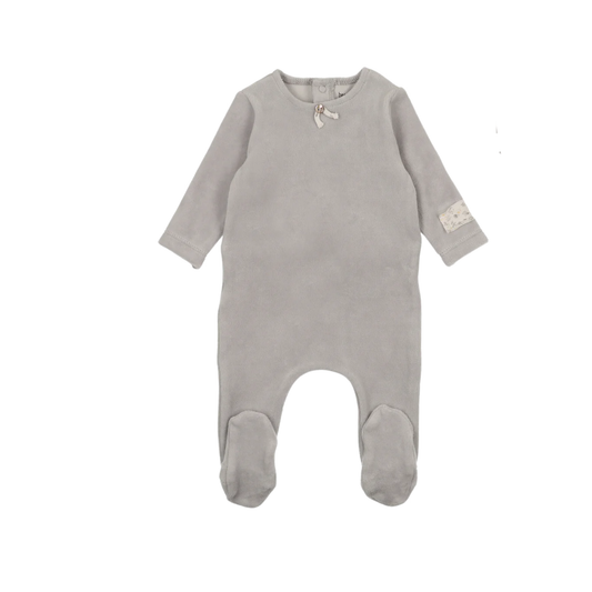 Bee And Dee Whimsical Bloom Patch Footie