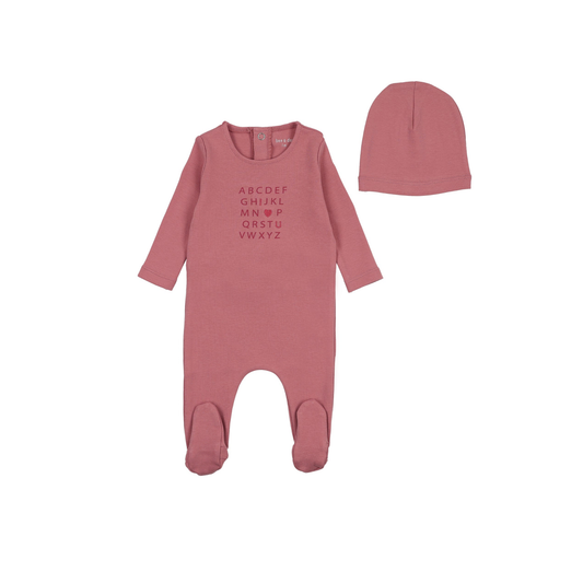 Bee And Dee I Love You Footie