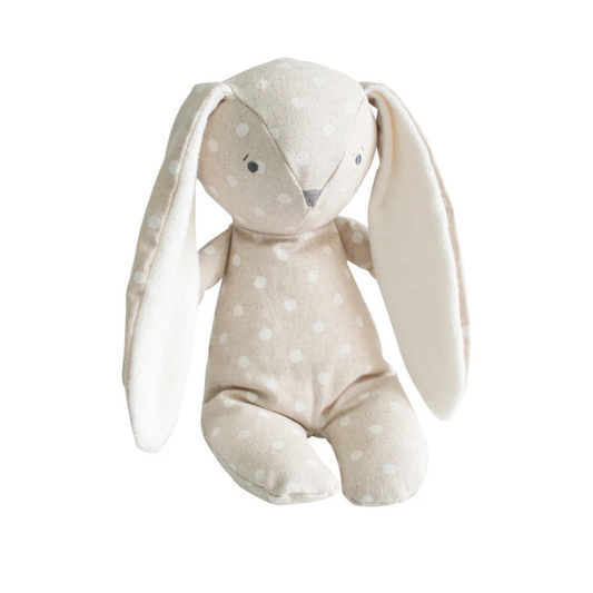 Alimrose Floppy Bunny Linen Spot