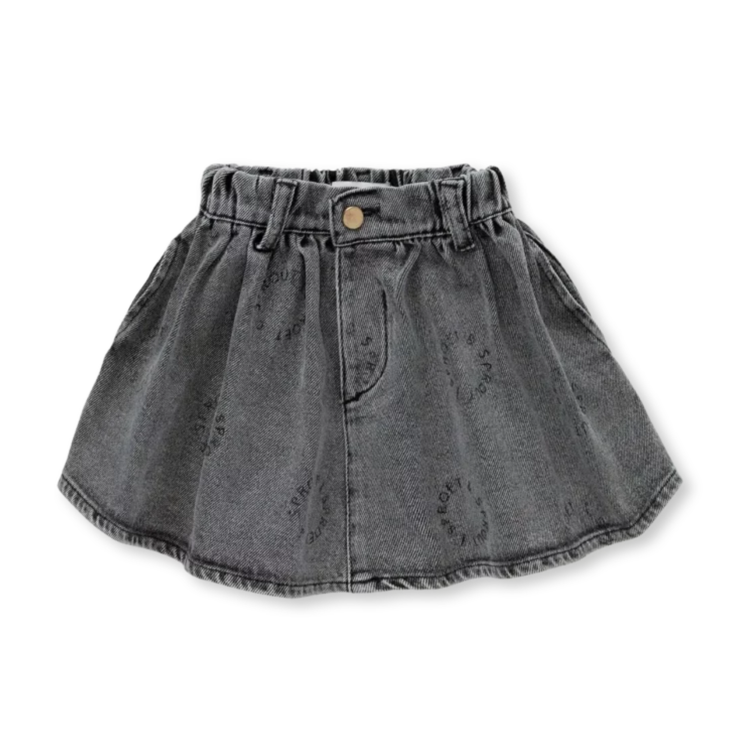 Sproet & Sprout Denim Print Skirt