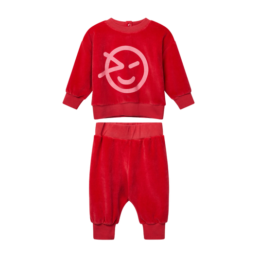 Wynken Mini Wynk Velour Set