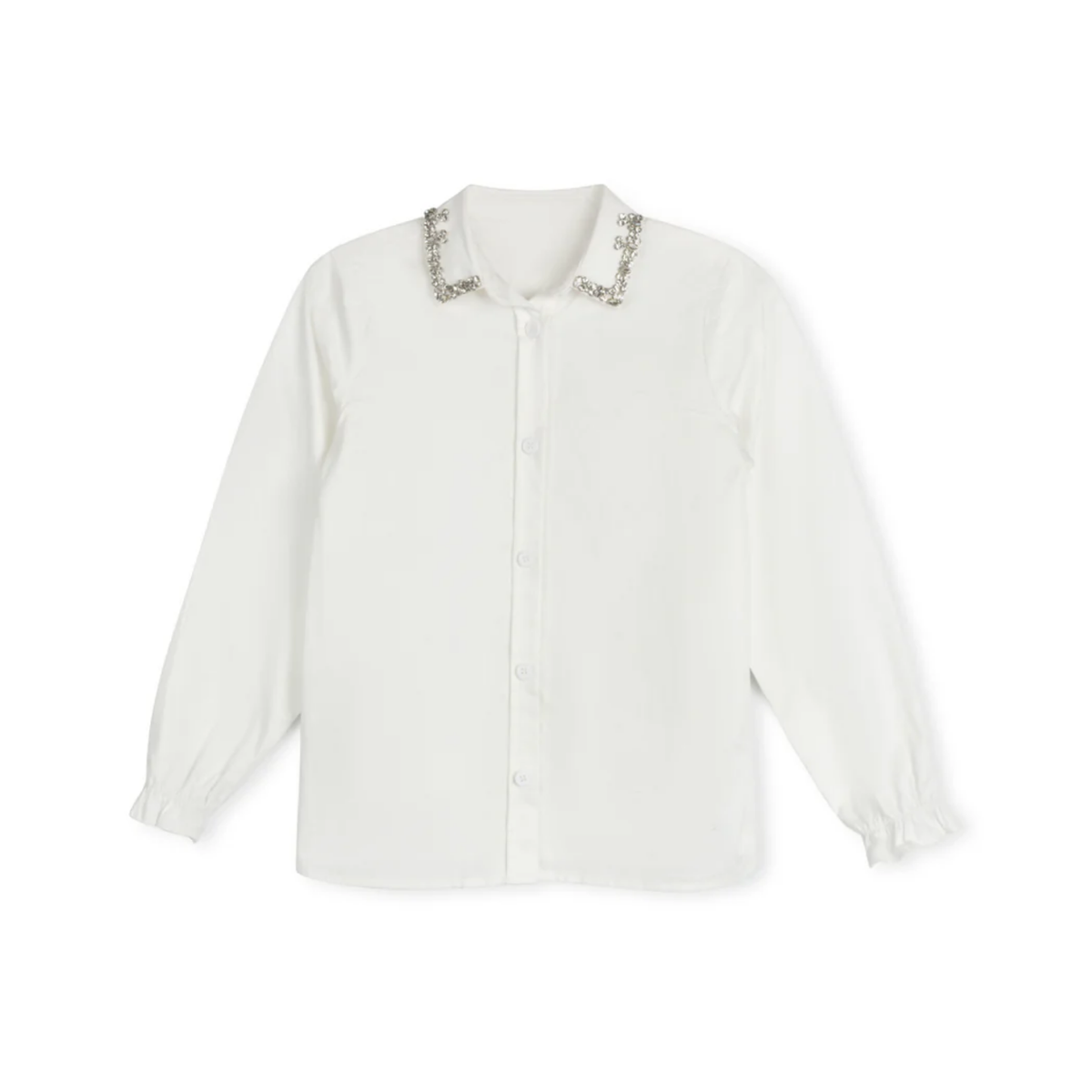 Mallory and Merlot  Nora Stone Embellished Shirt
