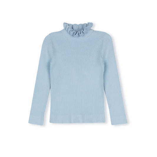 One Child  Rep Ruffle Collar Sweater