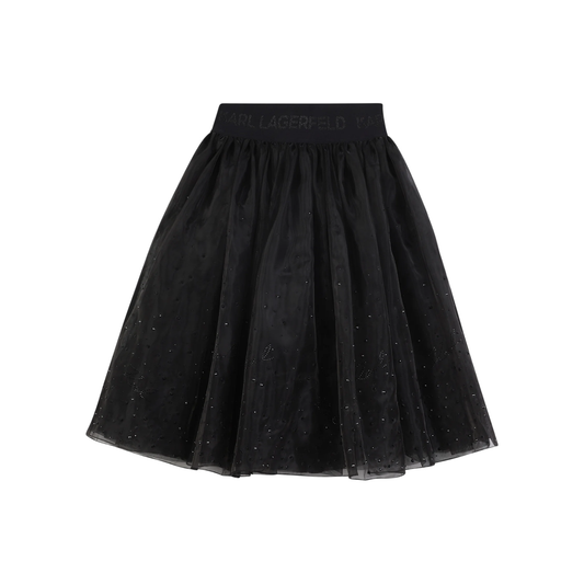 Karl Lagerfeld Glitter Ceremony Skirt