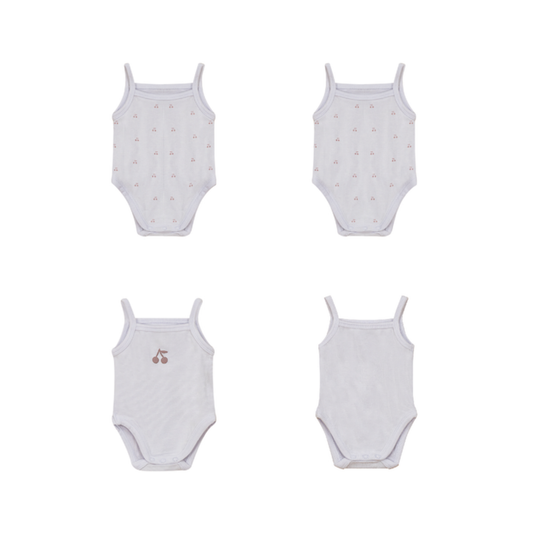 Bebe Bella  Pointelle Undershirts With Cherry Print
