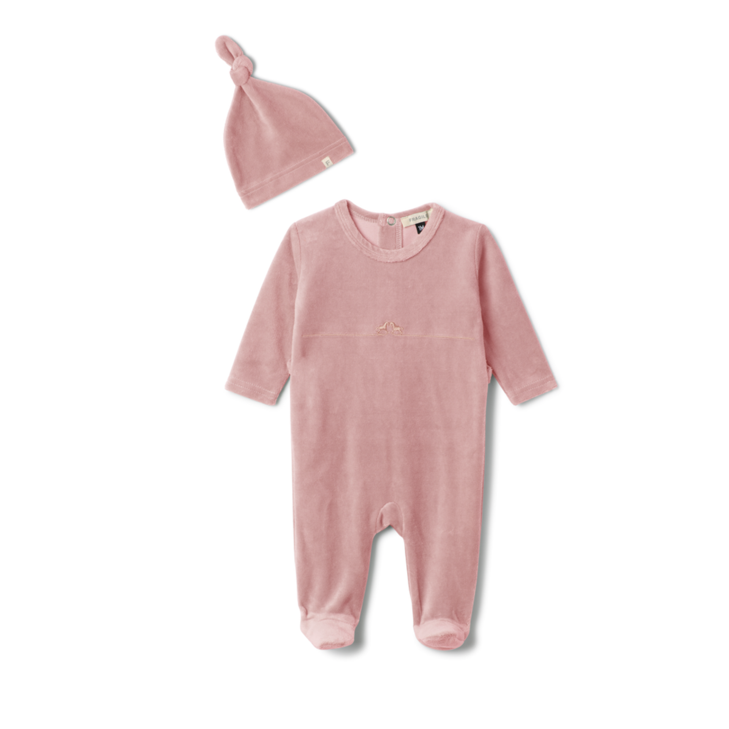 Fragile  Romper With Stretch Fabric