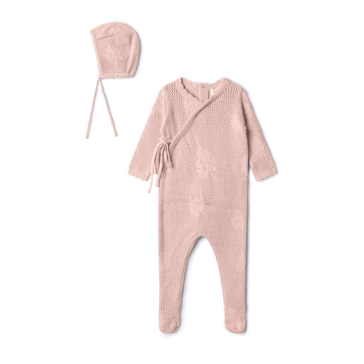 Bebe Bella  Pointelle Knit Layette