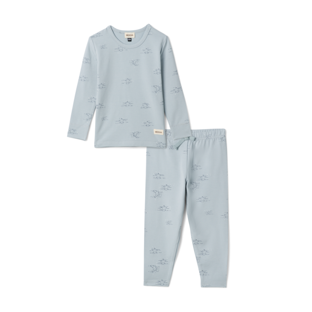 Mocha 2 Pc Long Set