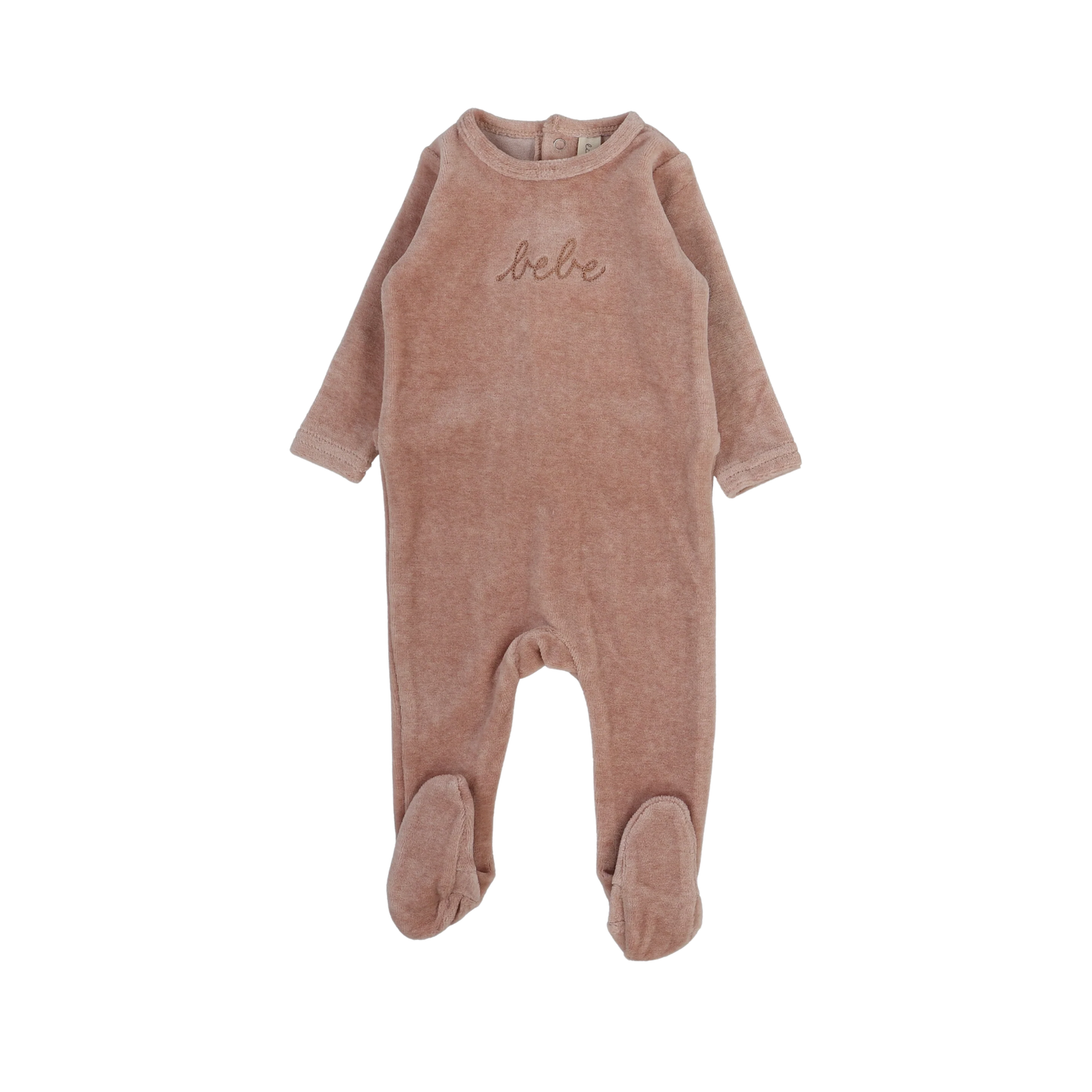 Lilette Velour Bebe Footie