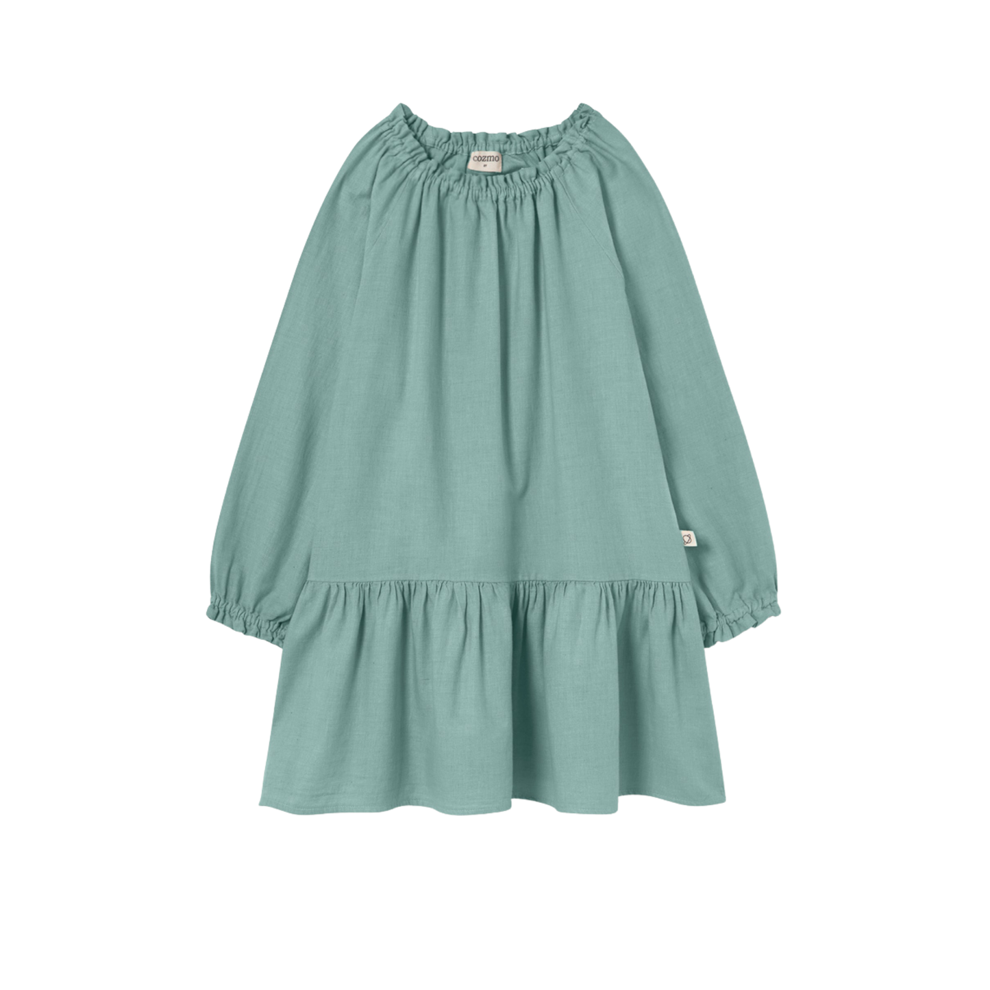 Cozmo Mélange Solid Flannel Dress