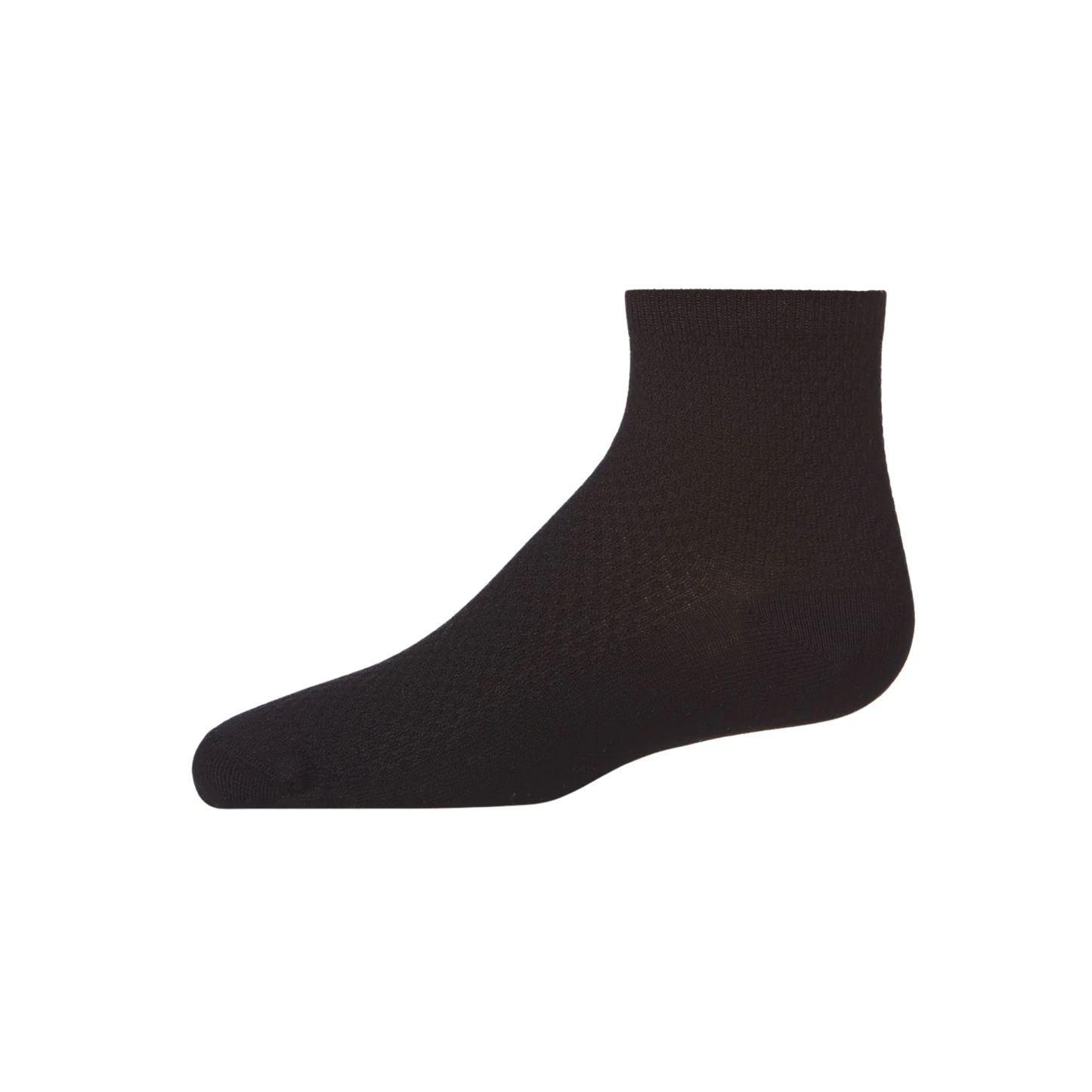 Memoi Girls Pique Stitch Anklet Socks