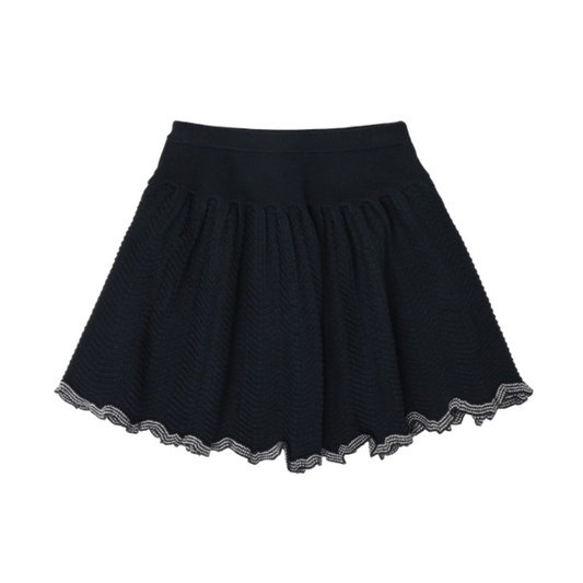 Fub Knit Flair Skirt